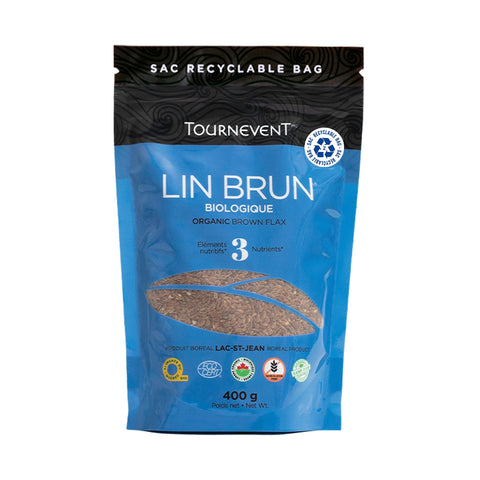 Organic brown flax