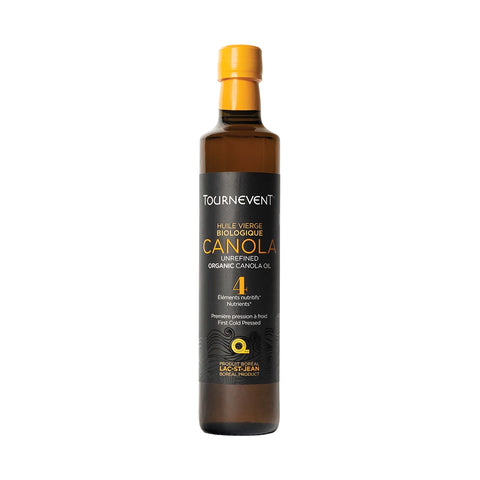 Huile vierge de canola biologique