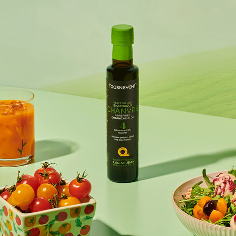 Huile vierge de chanvre biologique