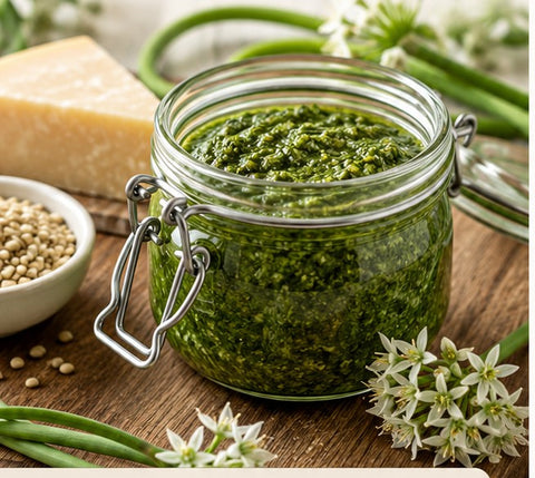 Pesto à la fleur d'ail Tournevent