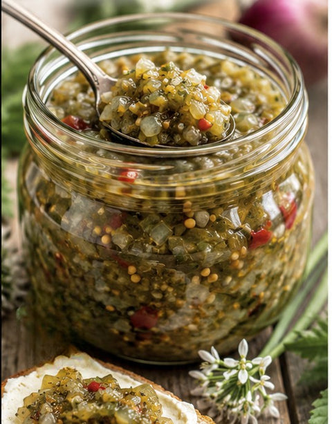 Relish à la fleur d'ail Tournevent