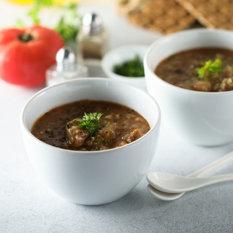 Crème de lentilles béluga