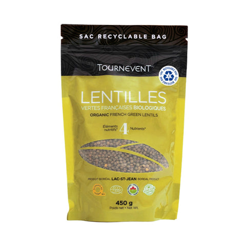 Organic french green lentils